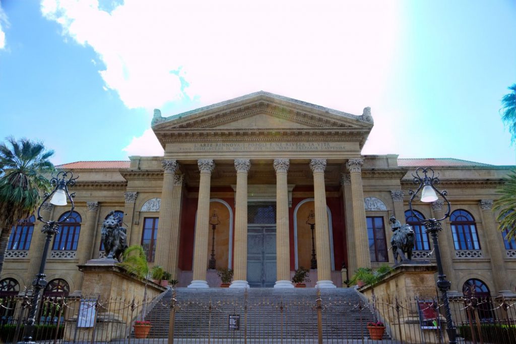 Teatro massimo, opera theatre in Palermo